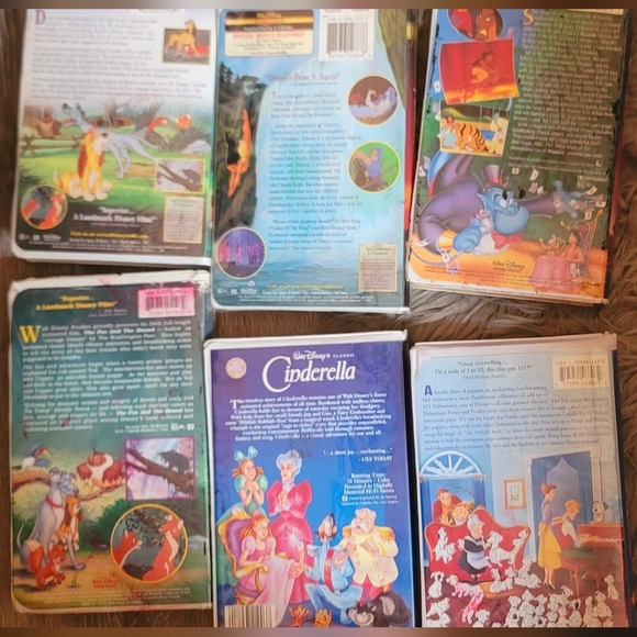 Gold Collection And Black Label Disney VHS Movies - Picture 5 of 8